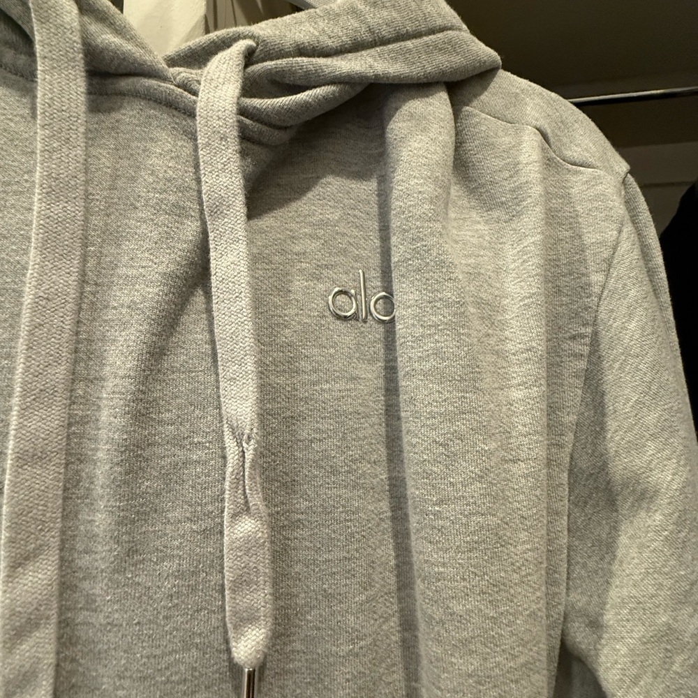 ALO Yoga Gray Hoodie